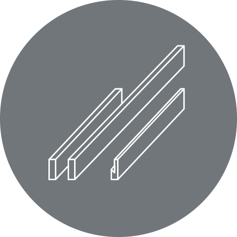 Acessórios de Réguas